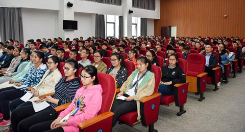 博士回母校  教授讲大学